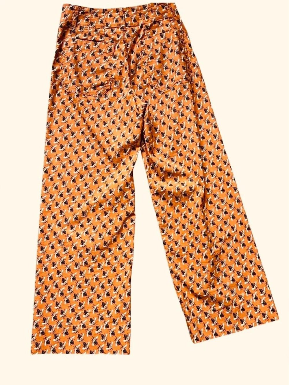 Sarah Gordon x Maeve The Colette Wide Leg Crop Pants